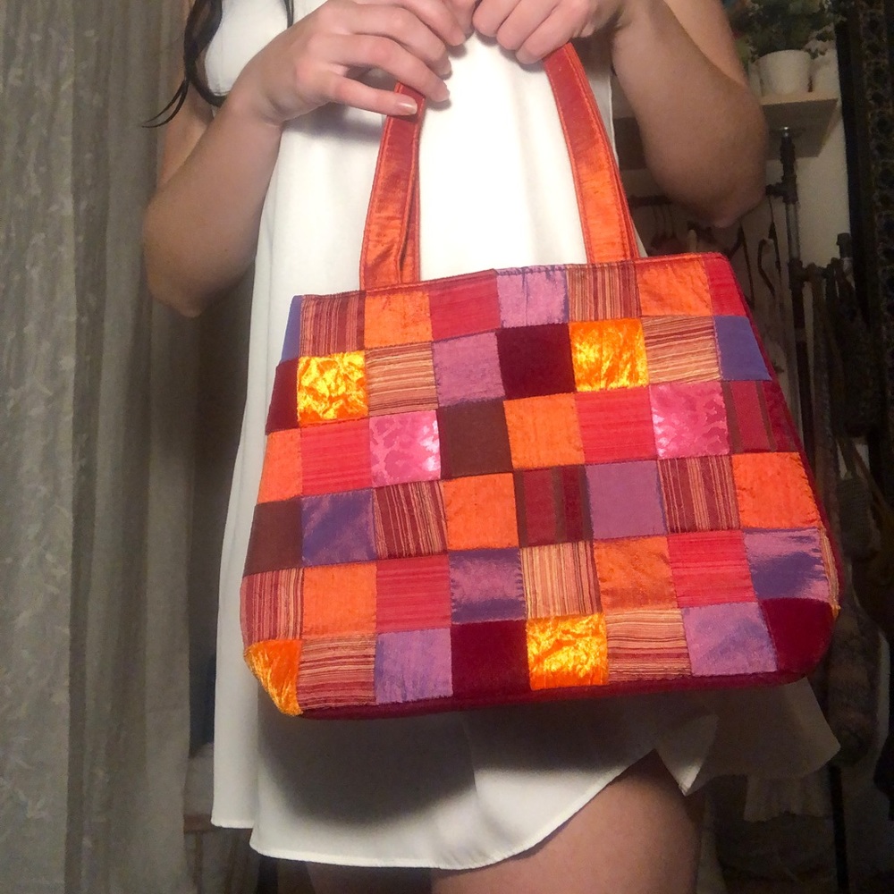 Patchwork mini bag